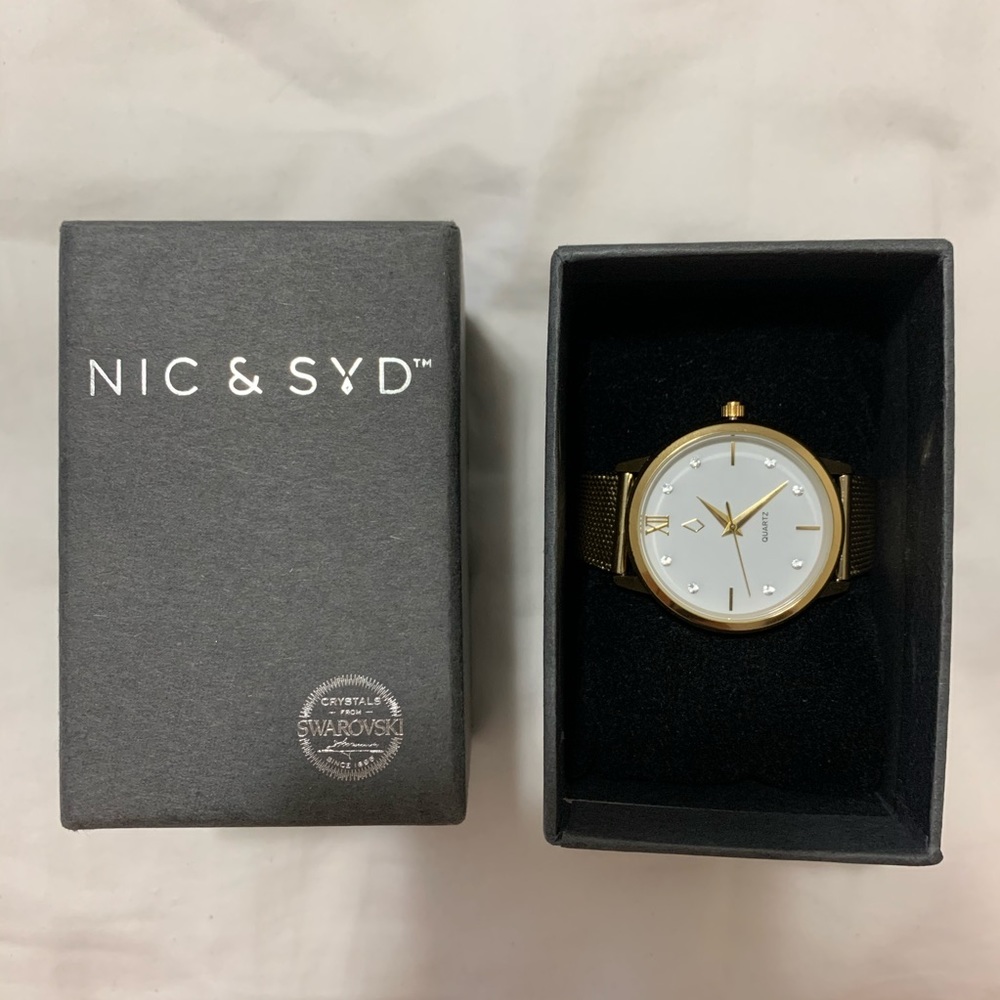 NIC&SYD Swarovski watch